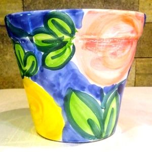 Italian pottery planter.